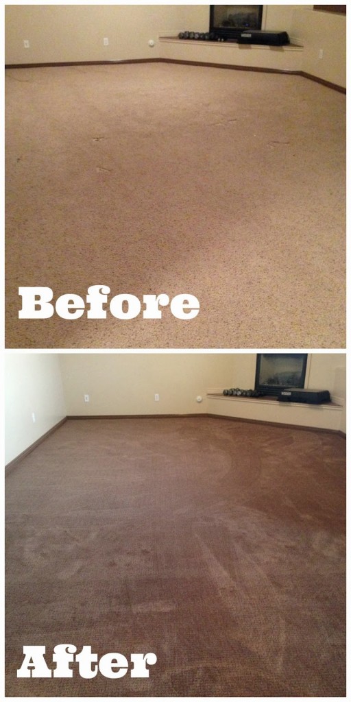 New carpet can change the whole feel of your house.  I love how warm this new carpet is!
