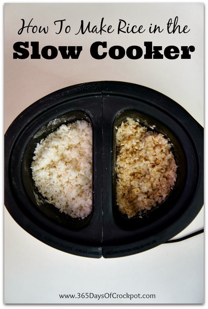 How to Make Rice in the Slow Cooker (CrockPot) #lifehack #crockpot #slowcooker 