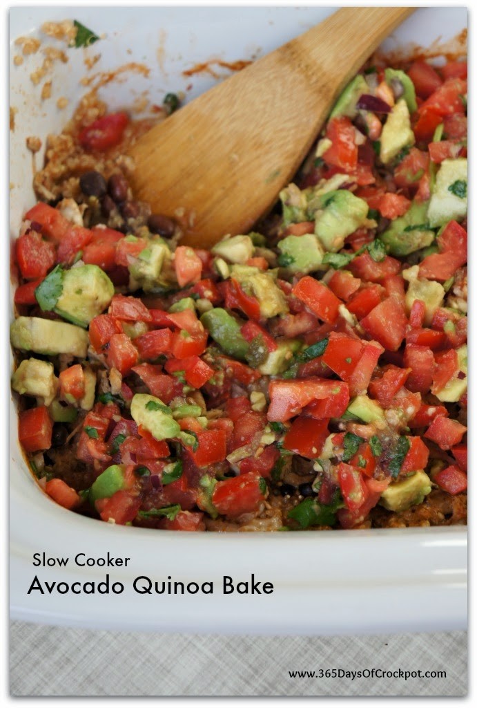 Recipe for Mexican Avocado Quinoa Casserole...super easy and totally healthy!