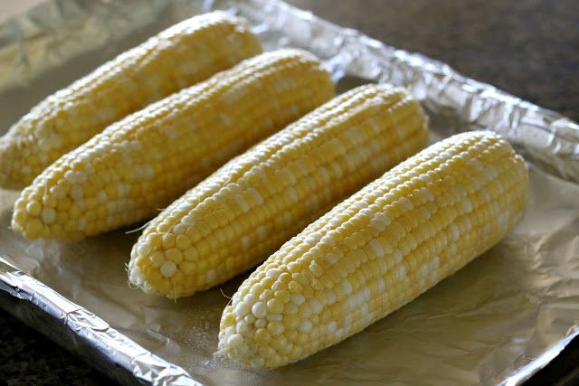 You can roast your corn in the oven or grill it. Either way, it's going to have great flavor.