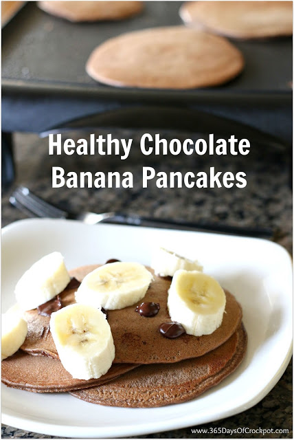 These healthy pancakes are so easy to make. you'll love them. give them a try for breakfast this week.