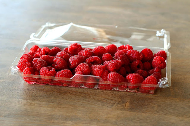 Fresh raspberries are a must for this pie