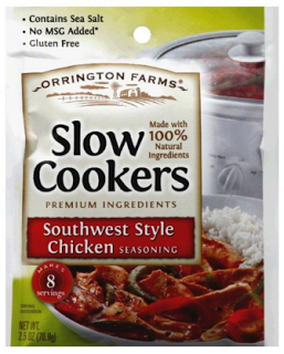 Orrington Farm Slow Cookers Southwest Chicken Seasoning