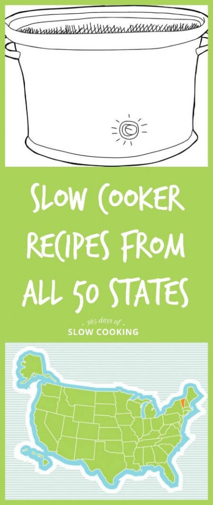  Slow cooker recipes inspired by the 50 states. Which state are you from? 