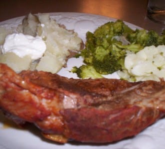 Day 31:  Barbequed Spare Ribs