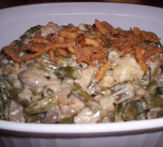 Day 59:  Alfredo Green Bean Casserole