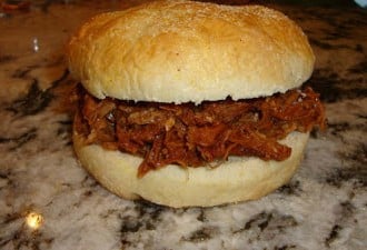 Day 57:  BBQ Pork Sandwiches