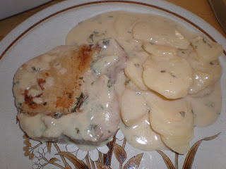 Day 53:  Pork Chops and Scalloped Potatoes