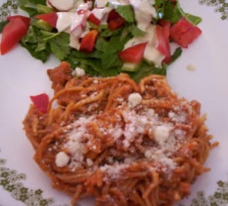 Day 68:  Easy Pot Spaghetti
