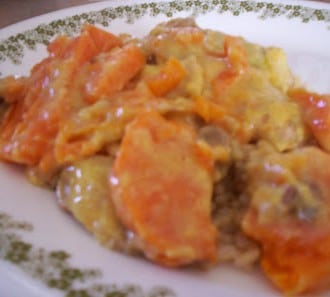 Day 72:  Pineapple Chicken and Sweet Potatoes