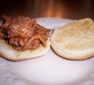 Day 93:  BBQ pork sandwich