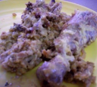 Day 128:  Home Style Chicken and Stuffing