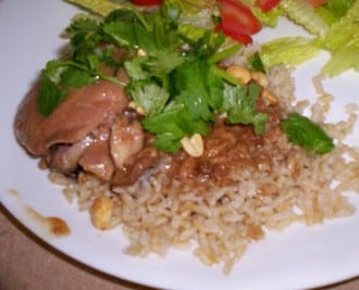 Day 146:  Thai Chicken Thighs