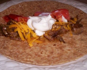 Day 164:  Steak Burritos