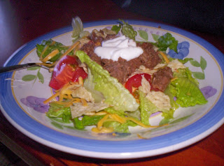 Day 188:  Beef Taco Salad