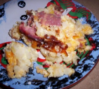 Day 217:  Crockpot Breakfast Casserole