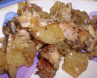 Day 211:  Greek Chicken and Potatoes