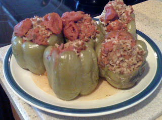 Day 197:  Stuffed Peppers