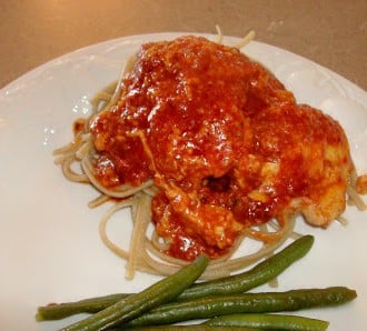 Day 233:  Chicken Parmigian
