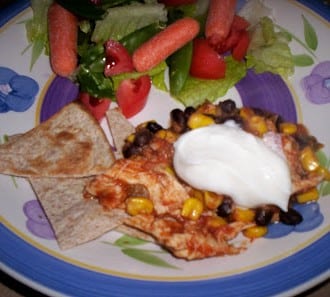 Day 219:  Crock Pot Mexican Chicken