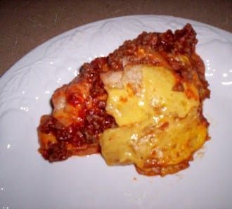 Day 220:  Mexican Lasagna