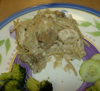 Day 238:  Slow Cooker Chicken Tetrazzini
