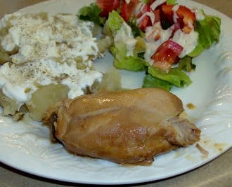 Day 230:  Zesty BBQ Chicken