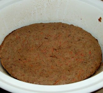 Day 266:  Low-fat Crock Pot Carrot Cake