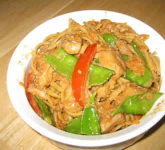 Day 288:  Asian Chicken and Noodles