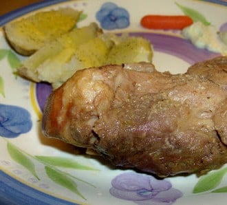 Day 325:  Country Ribs and Peppers