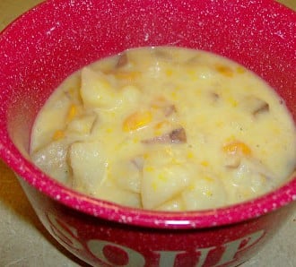 Day 326:  Easy Cheesy Potato Soup