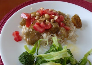 Game Summary:  Chicken Spinach Artichoke Dip vs. Thai Beef Curry