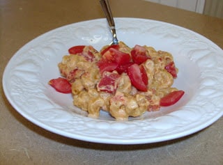 March Madness Day 3:  Three Cheese Tomato Mac n’ Cheese