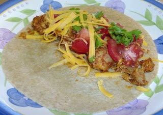March Madness Day 7:  Chicken Taco Filling
