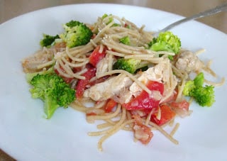 March Madness Day 20:  Chicken and Broccoli Pasta