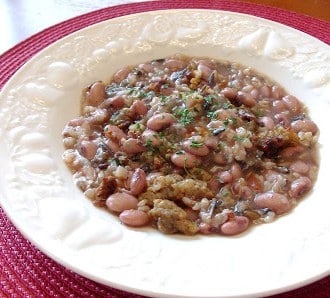 Slow Cooker Red Beans and Wild Rice Stew