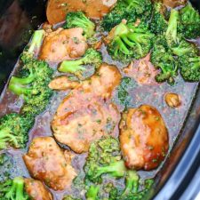 Slow Cooker Honey Garlic Chicken