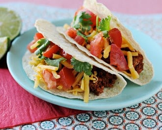 Slow Cooker Ground Chicken Taco Filling