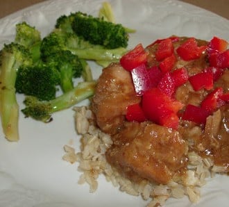 (Slow Cooker) Seasoned Brown Rice