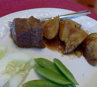 Slow Cooker Roast and Potatoes