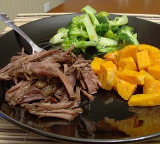 Slow Cooker Perfectly Shreddable, Tender and Moist Roast Beef in the Slow Cooker