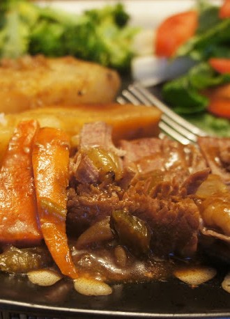 Slow Cooker Home-style Beef and Vegetables
