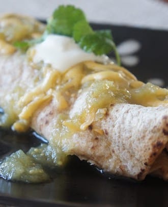 Slow Cooker Honey Lime Enchiladas