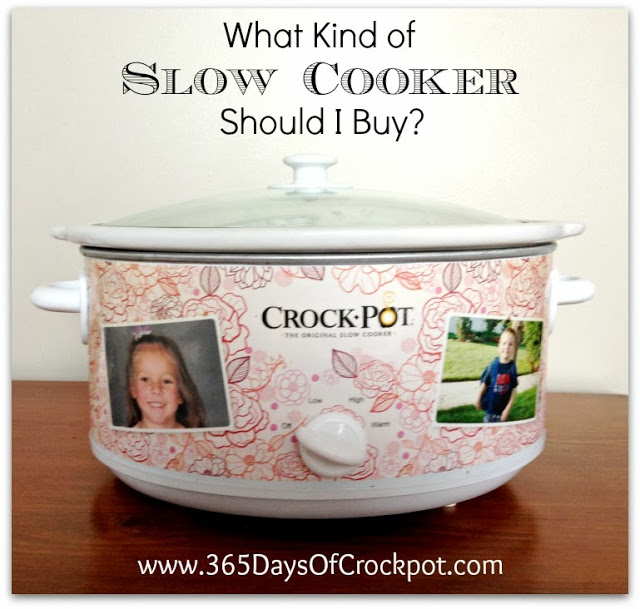 In the market for a new slow cooker?  Read this before purchasing!  Tips for buying a new slow cooker.