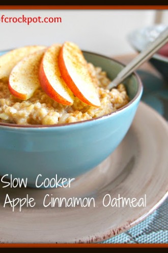 Recipe Highlight from Archives Past:  Overnight Apple Steel Cut Oats