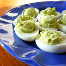 Avocado Deviled Eggs