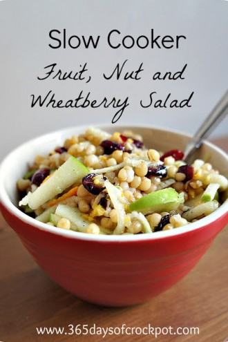 Recipe Highlight from Archives Past:  Fruit, Nut and Wheatberry Salad