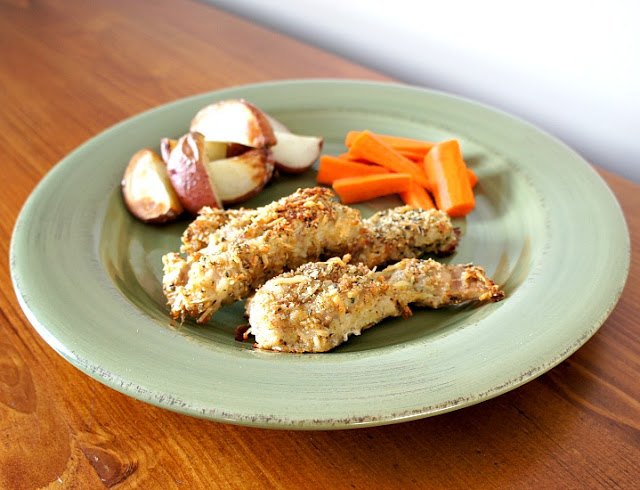 Easy Recipe for Crispy Baked Chicken #chickendinner