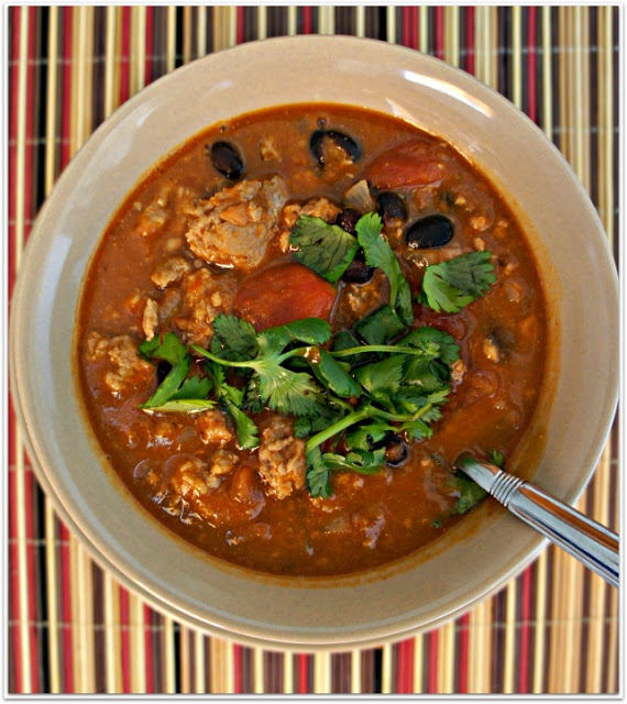 Recipe for Slow Cooker Turkey and Black Bean Chili