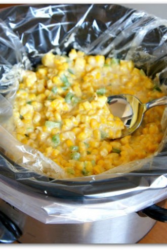 Recipe Highlight from Archives Past:  Cheesy Corn and Peppers
